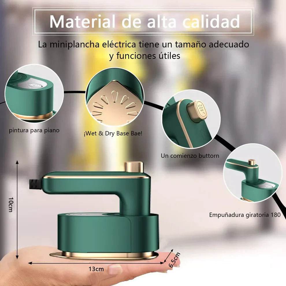 PLANCHA A VAPOR – ¡CERO ARRUGAS, MÁXIMA COMODIDAD!