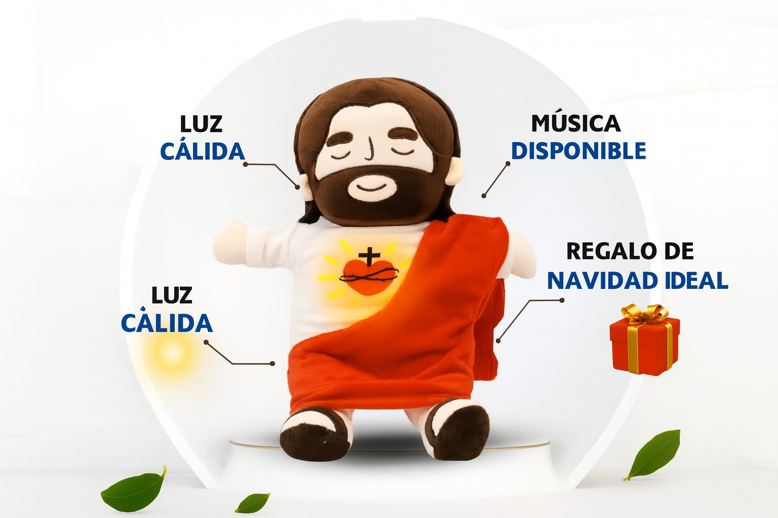 Peluche de Jesus que Respira