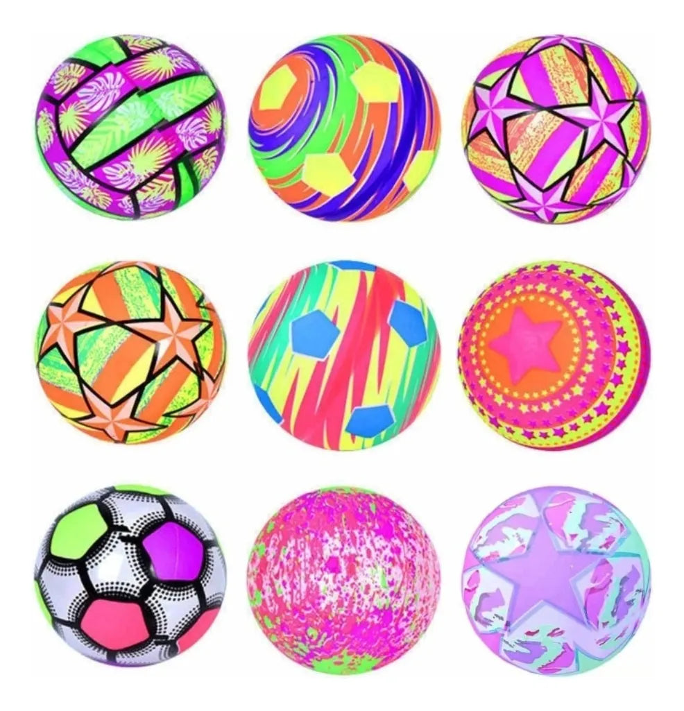 Set 2 Pelota Neon Luminosa