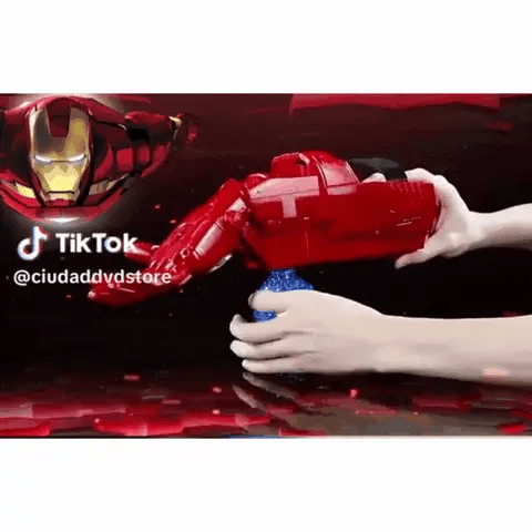 Brazo Lanzador de Hidrogel Iron Man